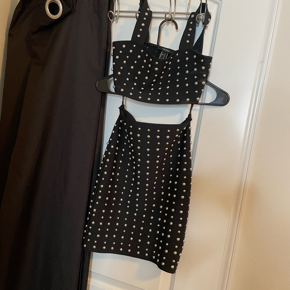 Studded night out set